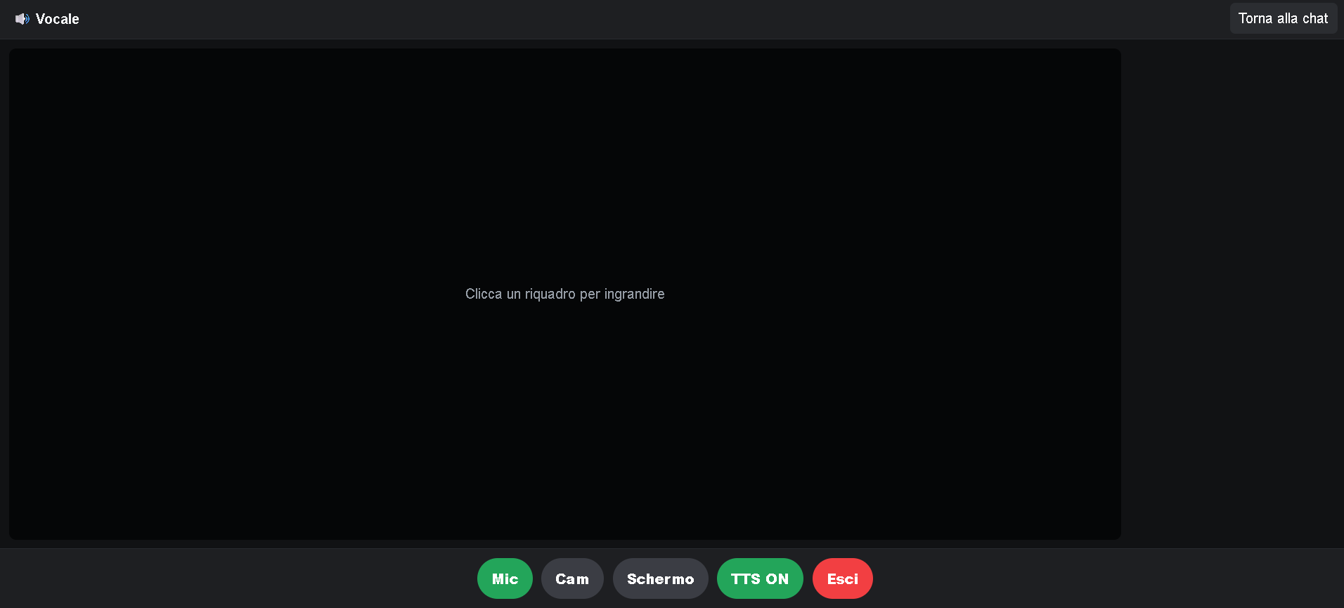 Fabbocord call interface screenshot